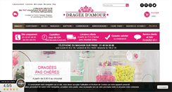 Desktop Screenshot of dragee-damour.fr
